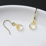 🌸【オーダー品】ara-chang様用 天然石シトリンのピアス