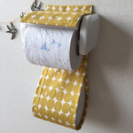 再販＊トイレットペーパーホルダーカバー 太陽と鳥