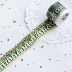 flower fence ♡　　海外インポート　マスキングテープ　花　植物