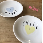 SALE!  ハートのhappy＆smileなお皿