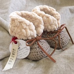 ＜Baby booties＞merino&mole yarn Booties♡
