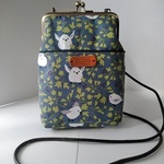 スマホポシェット＊鳥柄・シマエナガ