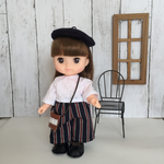 ソランちゃんお着替え6点セットワイドパンツ&ベレー帽