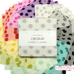 USAコットン moda 42枚セット CIRCULUS 生地 布 ドット柄