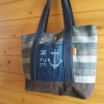 ☆sale☆冬のボーダートートバッグ