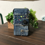 スマホケース  デニム