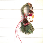 縦型ラスト‼︎ しめ縄リース