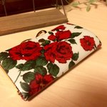 【handma〇様】がま口キーケース・コインケース　リバティラミネート　カーライン 　