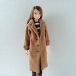 チェスターコート  ライトブラウン momoko