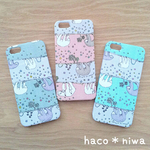 ねぼけまなこ の なまけもの＊iPhone ケース＊ 