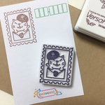 切手にゃんたハンコ