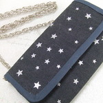 ★布製財布★　～満点の星～　　＊nblue-tlblac様ご依頼品＊