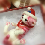 roakichi様ご予約品クリスマスにゃんこNo.5