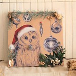 コラージュボード＊クリスマス＊ふくろう2