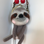 優しいナマケモノちゃんながま口