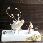 トナカイロボ1号と雪だるまロボ☆トナカイロボ出動です！！☆