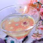 はちみつ漬けのお花★アクセサリートレー