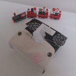 ハーフサイズ ティッシュカバー ツリー柄 HA－2