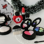 2017 Ｘ’mas!スペシャルセット　かわいい♡メイクセット(モノトーン) 　メイクボックス付き