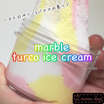 スライム Sサイズ p×y×w marble turco ice cream slime