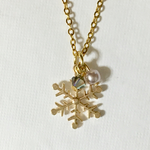 【SALE】雪の結晶 ネックレス