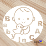 Baby In CAR⑭ ステッカー