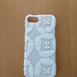 *受注製作*ミナペルホネン*dear*ホワイト*mina perhonen*iPhoneケース*iPhoneカバー*スマホケース*スマホカバー