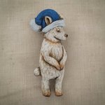 ブローチ 僕も連れてって (ポーラーベア)