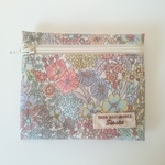 リバティ ラミネートサニタリーポーチ＊マーガレットアニー