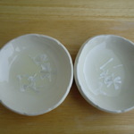 小皿（雪5㎜⑧）【２枚組】