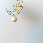 leaf hoop pierce