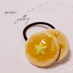 ぷっくりスターバターホットケーキ♥ヘアゴム スイーツデコ