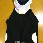 フード付き＊ニットパーカー