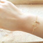 Square Gold Bracelet