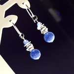 silver925 カイヤナイト ピアス☆イヤリング