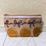 SALE！クッキーと水玉ピンクのsweetポーチ