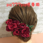 pq777pq様専用     髪飾り