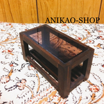 【送料無料】ミニチュア木製 四角テーブル ＊26