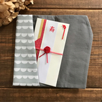 再販 mokumoku グレー 袱紗