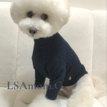 犬服❤️アラン模様ハイネックセーター