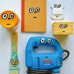 何でもキャラクターにしちゃうシール 2.5センチ ステッカー キャラクター