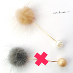 感謝✨再販◆◇◆ふわふわミンクファーのヘアバトン◆◇◆