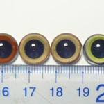オーダーのお品○半球グラスアイ○猫目○12mm３セット