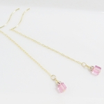 ❤SALE❤*P07***スワロフスキー☆アメリカンチェーンピアス