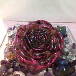 愛の薔薇のオルゴナイトーアンシェントメモリーオイル封入