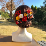 髪飾り  つまみ細工