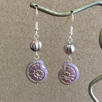 チェコガラスビーズピアス