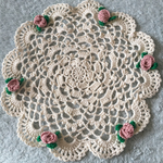 手編み コースター