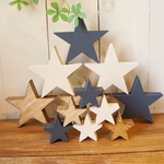 木製の星　大