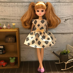 リカちゃん 服 ハンドメイド ワンピース 2